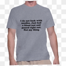 Active Shirt, HD Png Download - blood test png
