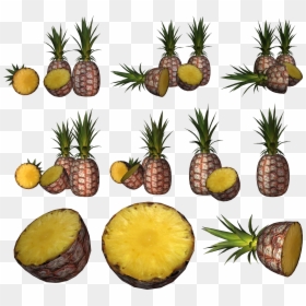 Png Images Free Pictures - Ананас Разрезанный, Transparent Png - pineapple fruit png