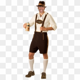 Thumb Image - Bavarian Oktoberfest Costume, HD Png Download - wigs for men png
