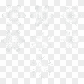 Transparent Snow Png - Vector Graphics, Png Download - frozen snowflakes png