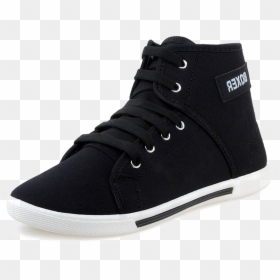 Shoes Free Png Image - Timberland High Top Black Sneaker, Transparent Png - shoes for men png