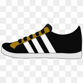 Transparent Sneakers Clipart - Tênis Adidas Neo Vs Advantage Masculino, HD Png Download - shoes for men png