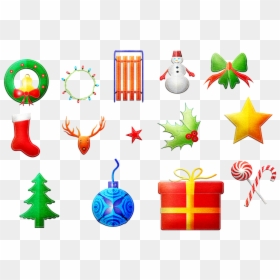Christmas Items, Wreath, Snowman, Christmas, Star, - Itens De Natal Png, Transparent Png - xmas star decorations png