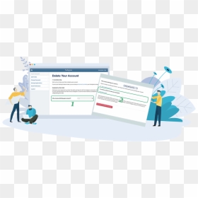 How To Delete An Instagram Account - Design, HD Png Download - delete png image