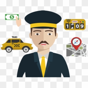 Jay Khodiyar Taxi - Taxi Driver Images Clipart, HD Png Download - white tavera car png