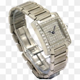 Transparent Diamond Watch Png, Png Download - ladies watch png