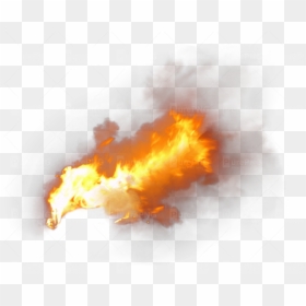 Flame Clipart Smoke - Flame And Smoke Png, Transparent Png - vhv