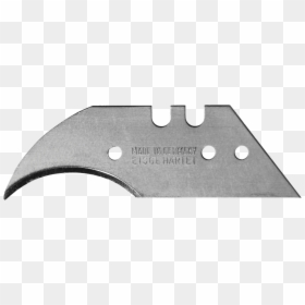 Concave Hook Blades - Utility Knife Hook Blade, HD Png Download - big knife png