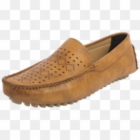 Leather Loafer Driving Shoe - Slip-on Shoe, HD Png Download - casual shoes png