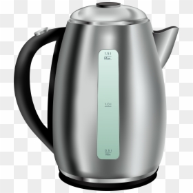 Stainless Steel Tea Kettle Png Clip Art, Transparent Png - tea png image