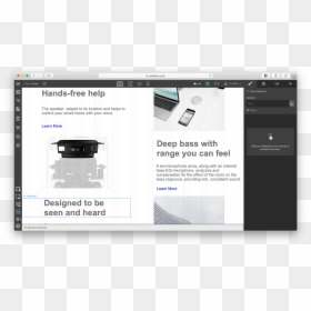 Screenshot, HD Png Download - web technology png