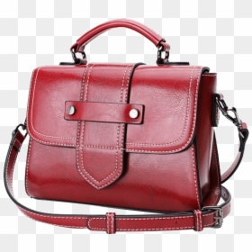 Luxury Shoulder Bag For Women Made Of Genuine Leather - Handbag, HD Png Download - women bag png