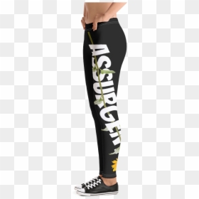 Flower Leggings, HD Png Download - white sunflower png