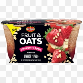 Del Monte® Fruit & Oats™ Strawberry Apple - Delmonte Fruit And Oats, HD Png Download - strawberry fruit png