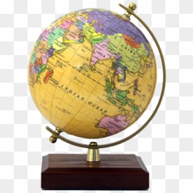125-w - Globe, HD Png Download - india in globe png
