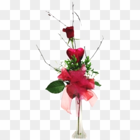 Garden Roses, HD Png Download - single rose flowers png