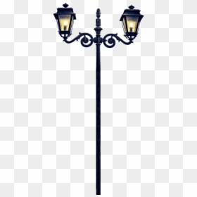Lantern Metal Park - Street Light, HD Png Download - street light clipart png