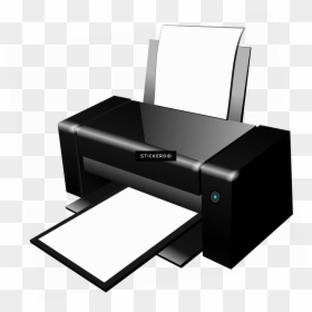 Computer Printer Clipart, HD Png Download - printer png image