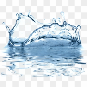 Blue Water Png - Water Splash Png Transparent, Png Download - rain water png