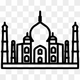 Taj Mahal Clipart Logo - Taj Mahal Icon Png, Transparent Png - taj mahal clip art png
