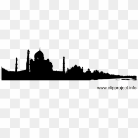 Taj Mahal Dessins Gratuits - Taj Mahal, HD Png Download - taj mahal clip art png
