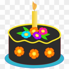 Happy Birthday Cake Clip Art - Items Used In Birthday Party, HD Png Download - happy birthday candles png