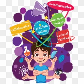 High Order Thinking Skills Clipart, HD Png Download - modi cartoon png