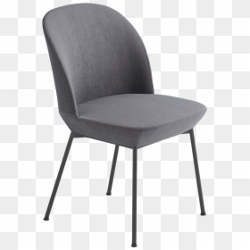 14914 Blck 161 Oslo Side Chair Still 161anthracite - Muuto Oslo Side Chair, HD Png Download - steel sofa set png