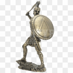 Transparent Spartan Sword Png - Spartan Raising His Sword, Png Download - sword png image