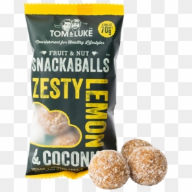 Lemon & Coconut Snackaballs - Potato, HD Png Download - lemon images png
