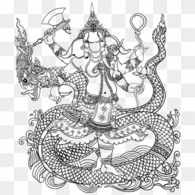 Elephant, God, Shiva, Hinduism, Religion - Hinduism Drawing, HD Png Download - lord ganesha face png