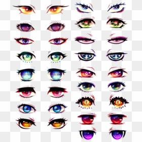 Anime Girl Eyes Color, HD Png Download - ambe mata png