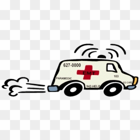 Moving Clipart Ambulance - Moving Ambulance Clipart, HD Png Download - ambulance clipart png