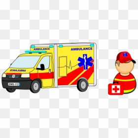 Freight Transport,fire Apparatus,emergency - Paramedic, HD Png Download - ambulance clipart png