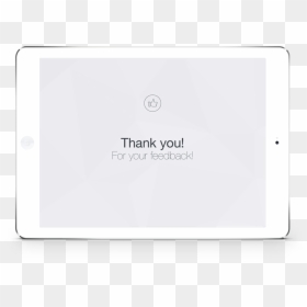 Tablet Computer, HD Png Download - feedback button png