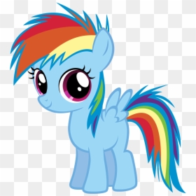 Ponies - My Little Pony Rainbow Dash, HD Png Download, png download,  transparent png image