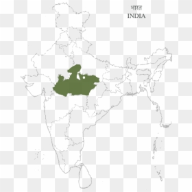 Outline Map Of India, HD Png Download - indian welcome png