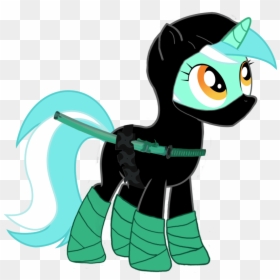 Mlp Ninja Ponies - Ninja My Little Pony, HD Png Download - ponies png