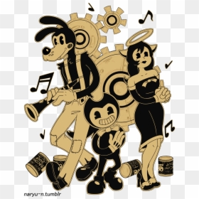 0 Replies 7 Retweets 14 Likes - Bendy And The Ink Machine Bendy Boris, HD Png Download - retweet icon png
