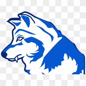 Wolf Sports Logo Concept Design Branding Illustration, HD Png Download - blue wolf png