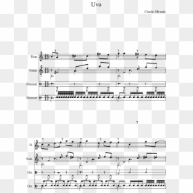 Sheet Music, HD Png Download - uva png