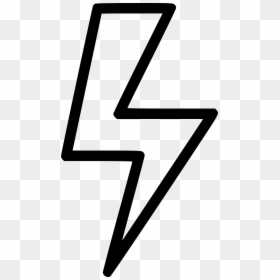 Lightning Icon Png - Transparent White White Lightning Icon, Png Download - twitter symbols png