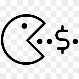 Eating Money - Eating Money Png, Transparent Png - eating icon png