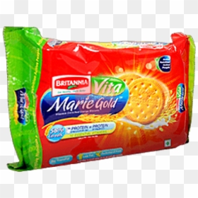 Latest Collection - Britannia Vita Marie Gold 128 Gm, HD Png Download - gold biscuits png