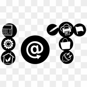Internet Png -this Free Icons Png Design Of Internet - White Internet Of Things Icon, Transparent Png - internet icons png