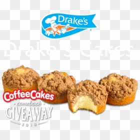 Clip Art Biscuit Coffee Cake - Drake's Coffee Cakes, HD Png Download - gold biscuits png