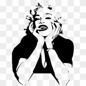 Madonna Silhouette, HD Png Download - famous png