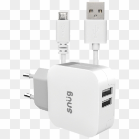 Usb Charger And Cable Png, Transparent Png - usb port png