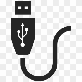 Computer, Pc, Ports, Usb Icon - Usb Charging Logo Png, Transparent Png - usb port png