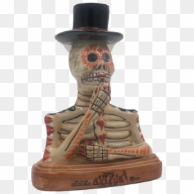 Espada Azteca Extra Añejo Skull 750ml - Figurine, HD Png Download - azteca png